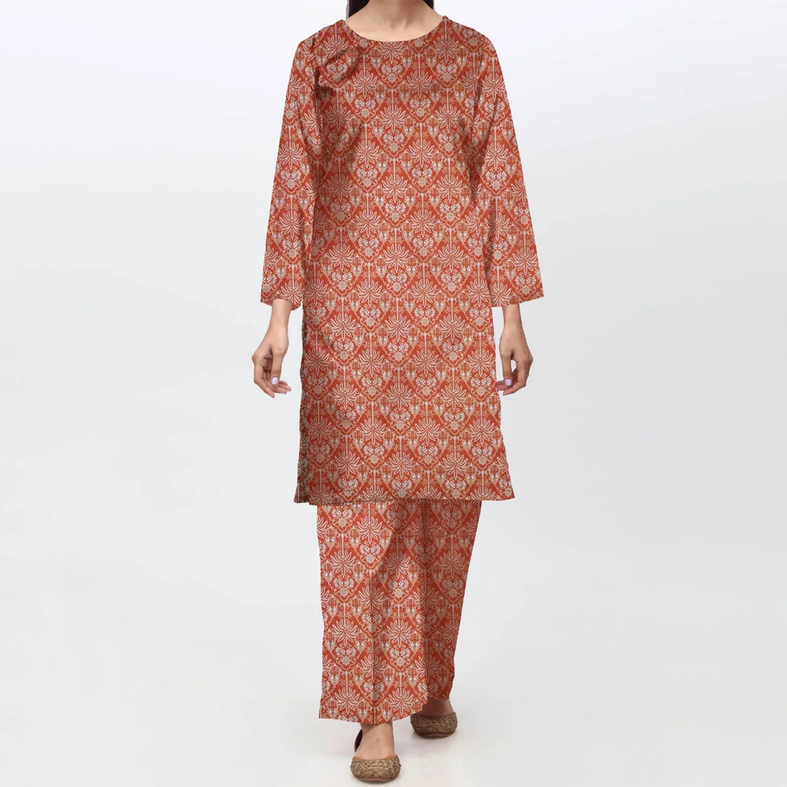 2PC - Unstitched Digital Printed Lawn Suit PS4839