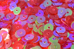 3/4/6mm Red Pink Multi Shiny Iridescent Sequins Sheen Round Sequins/Loose Paillettes,Wholesale Sequins,Shimmering Sequin Apparel,Shoe Decor