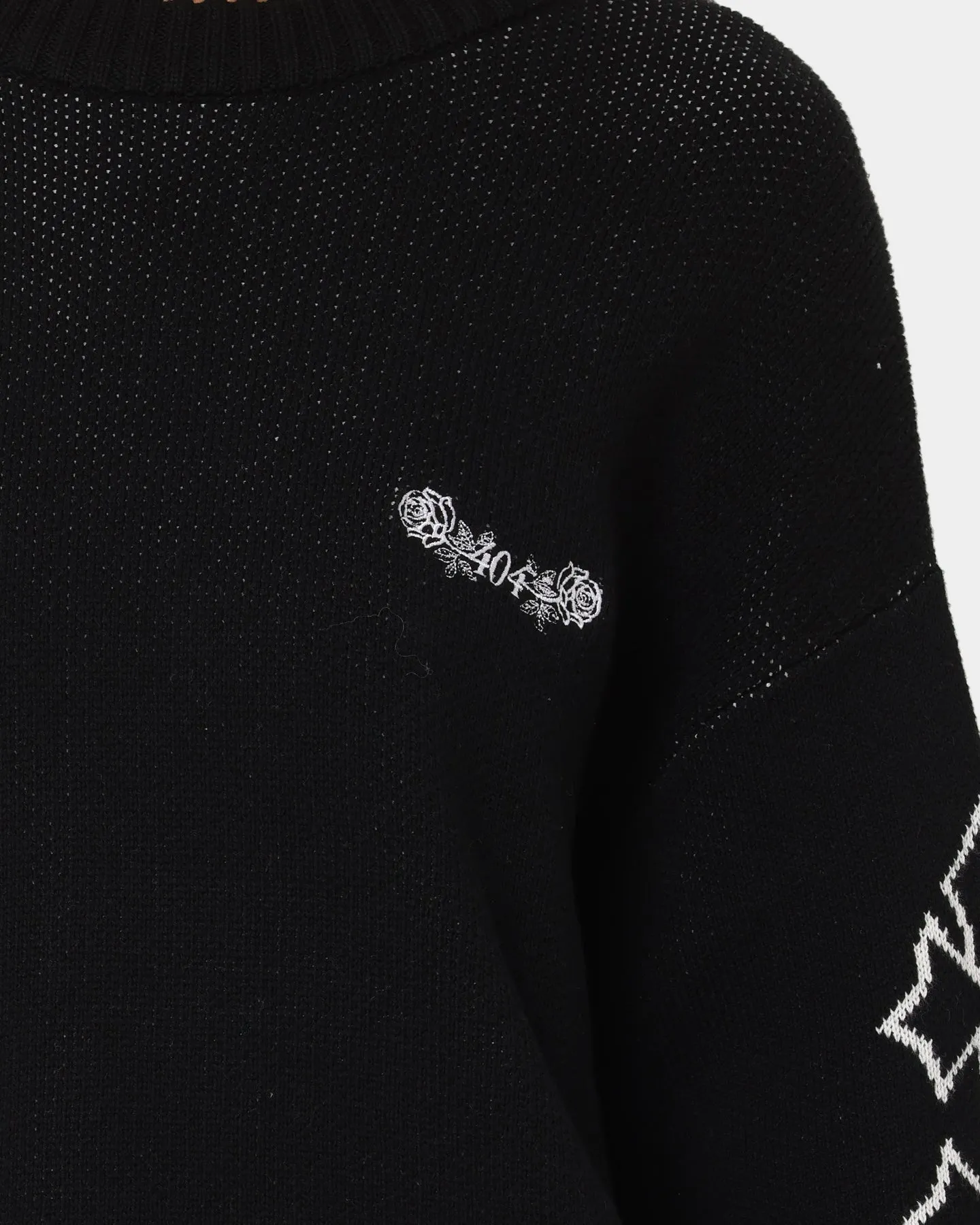 404 Destroyer Knit Sweater Black