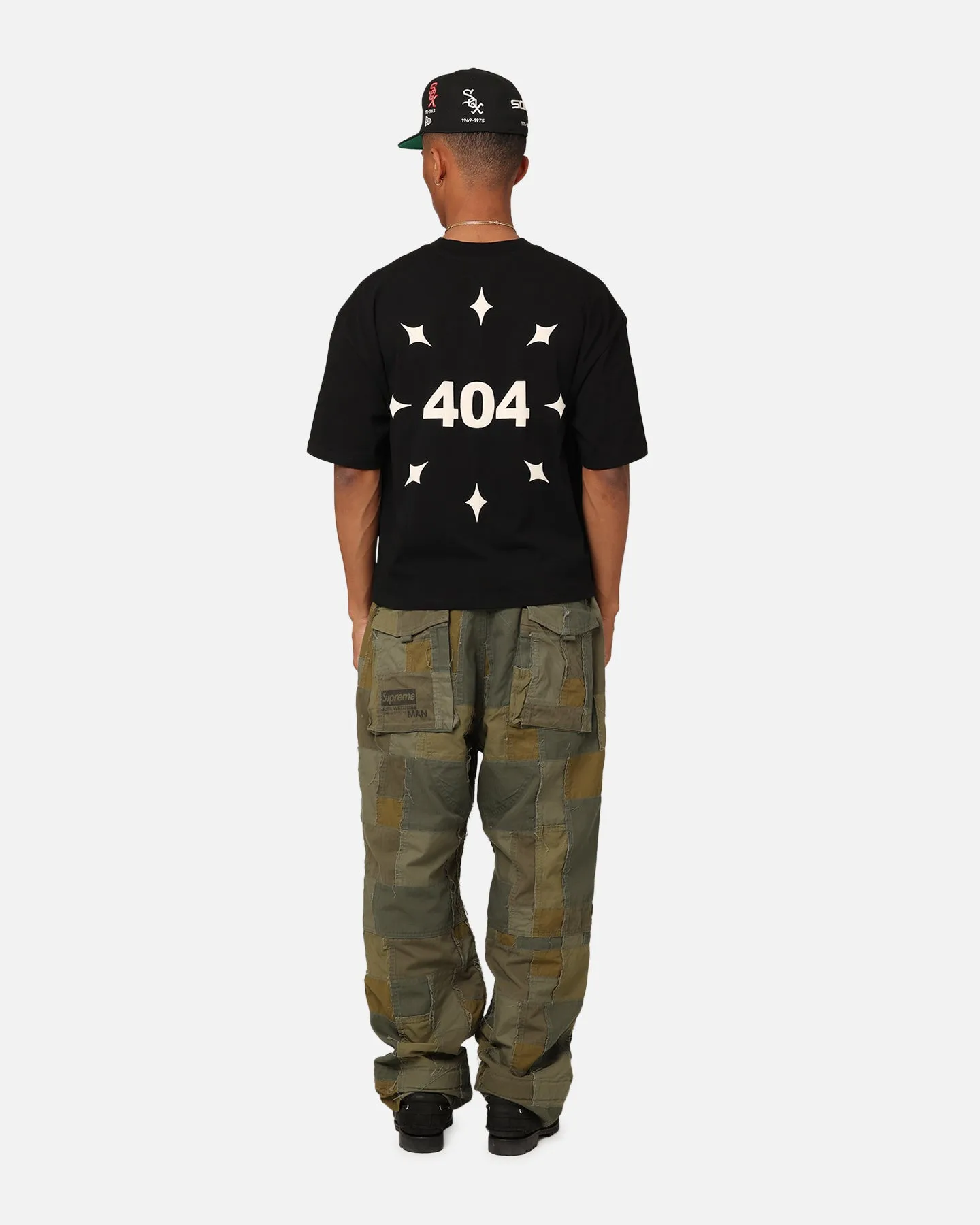 404 Mid Century Art T-Shirt Black