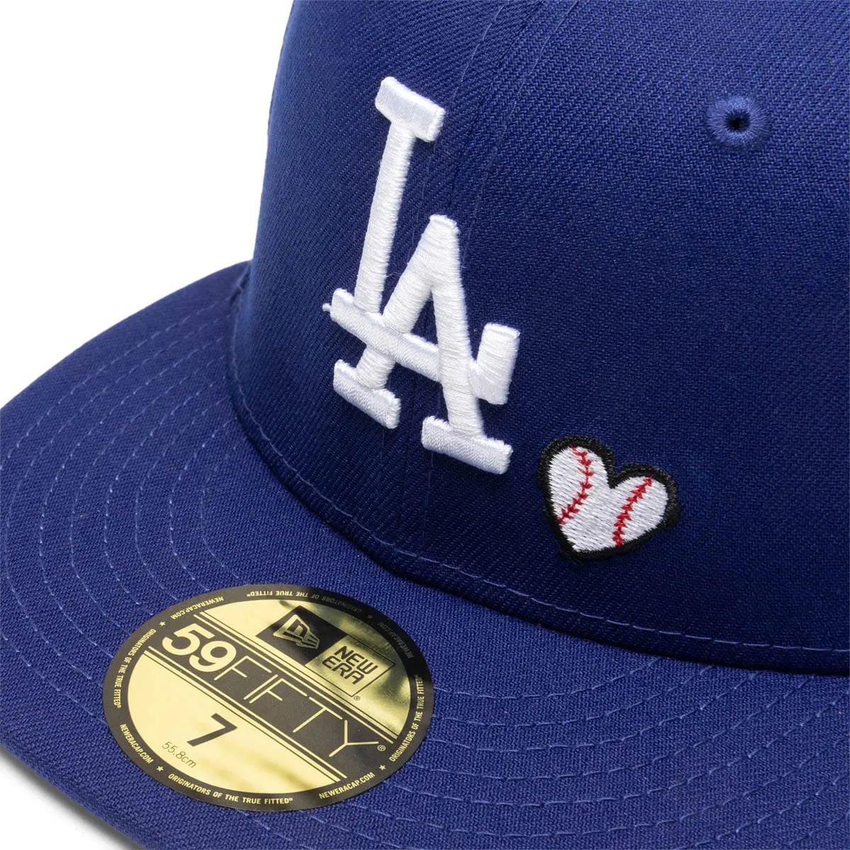 59FIFTY LOS ANGELES DODGERS TEAM HEART FITTED CAP