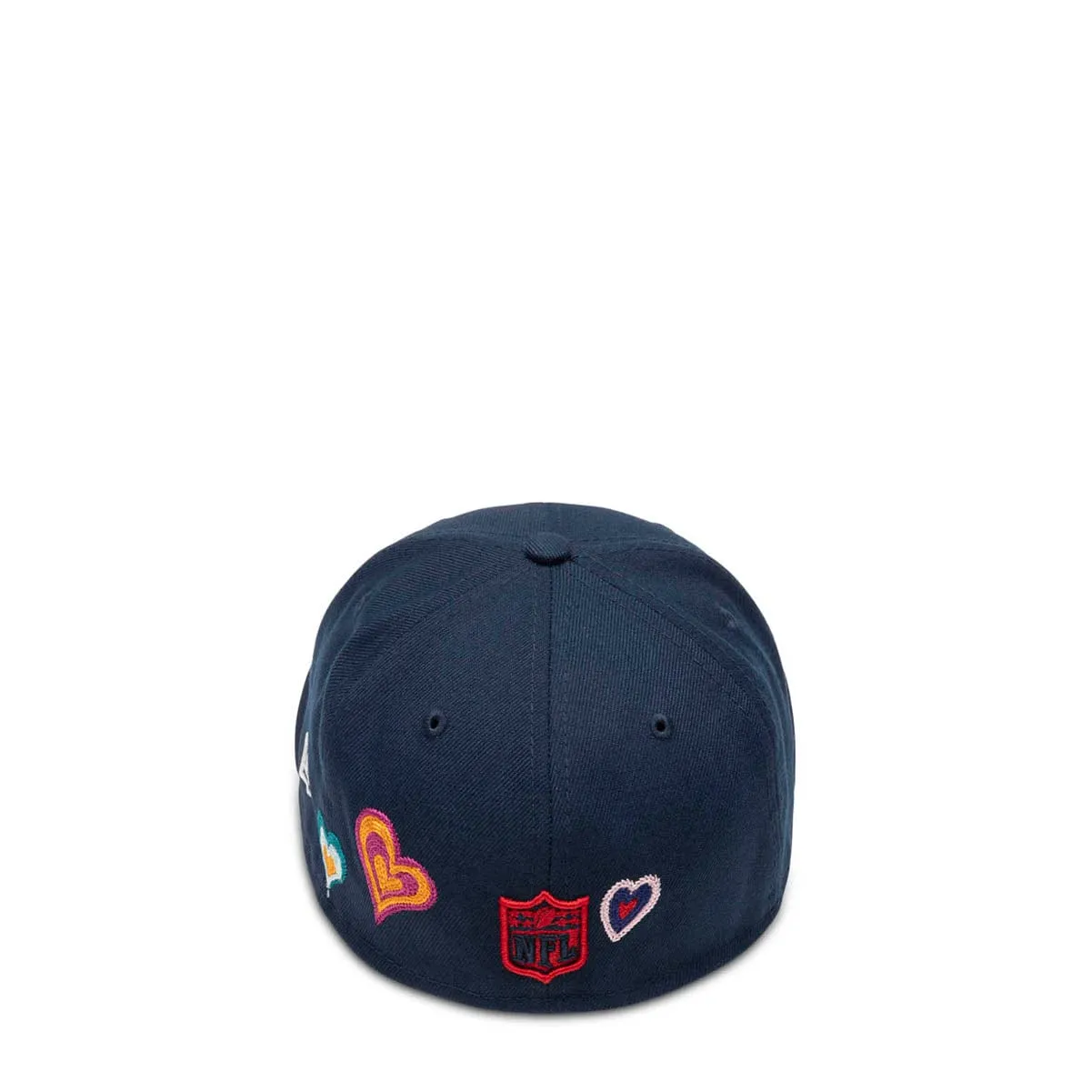 59FIFTY NEW ENGLAND PATRIOTS CHAIN STITCH HEART FITTED CAP