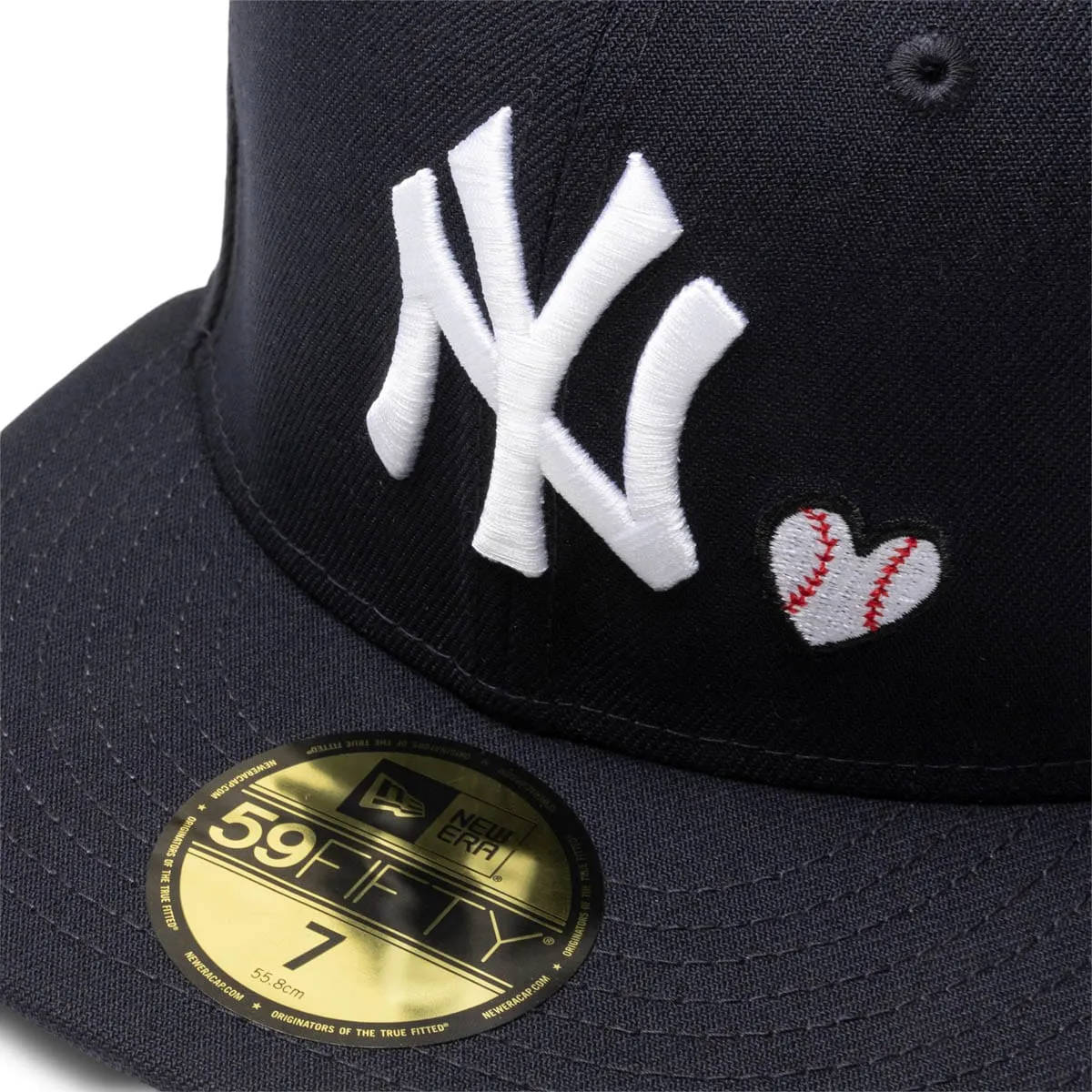 59FIFTY NEW YORK YANKEES TEAM HEART FITTED CAP