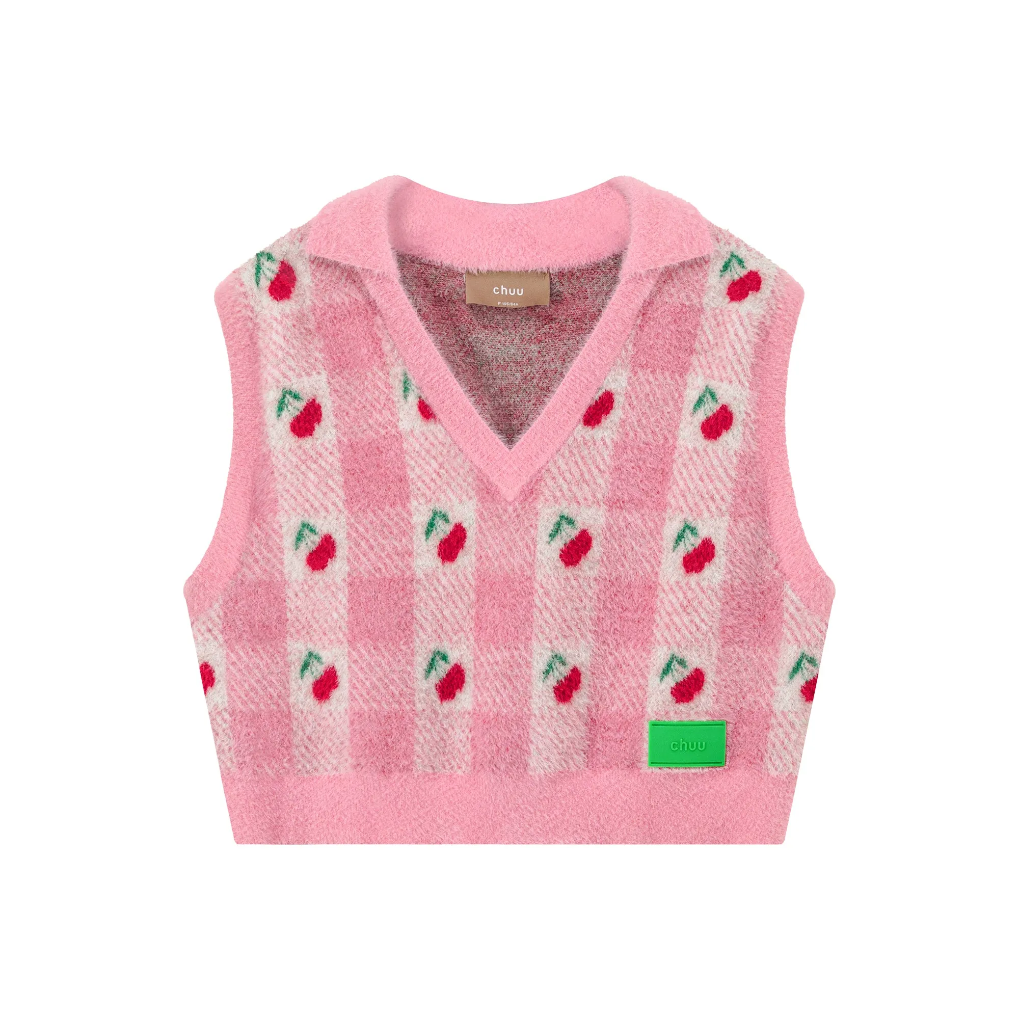 A Funny Flavor Cherry Sleeveless Vest