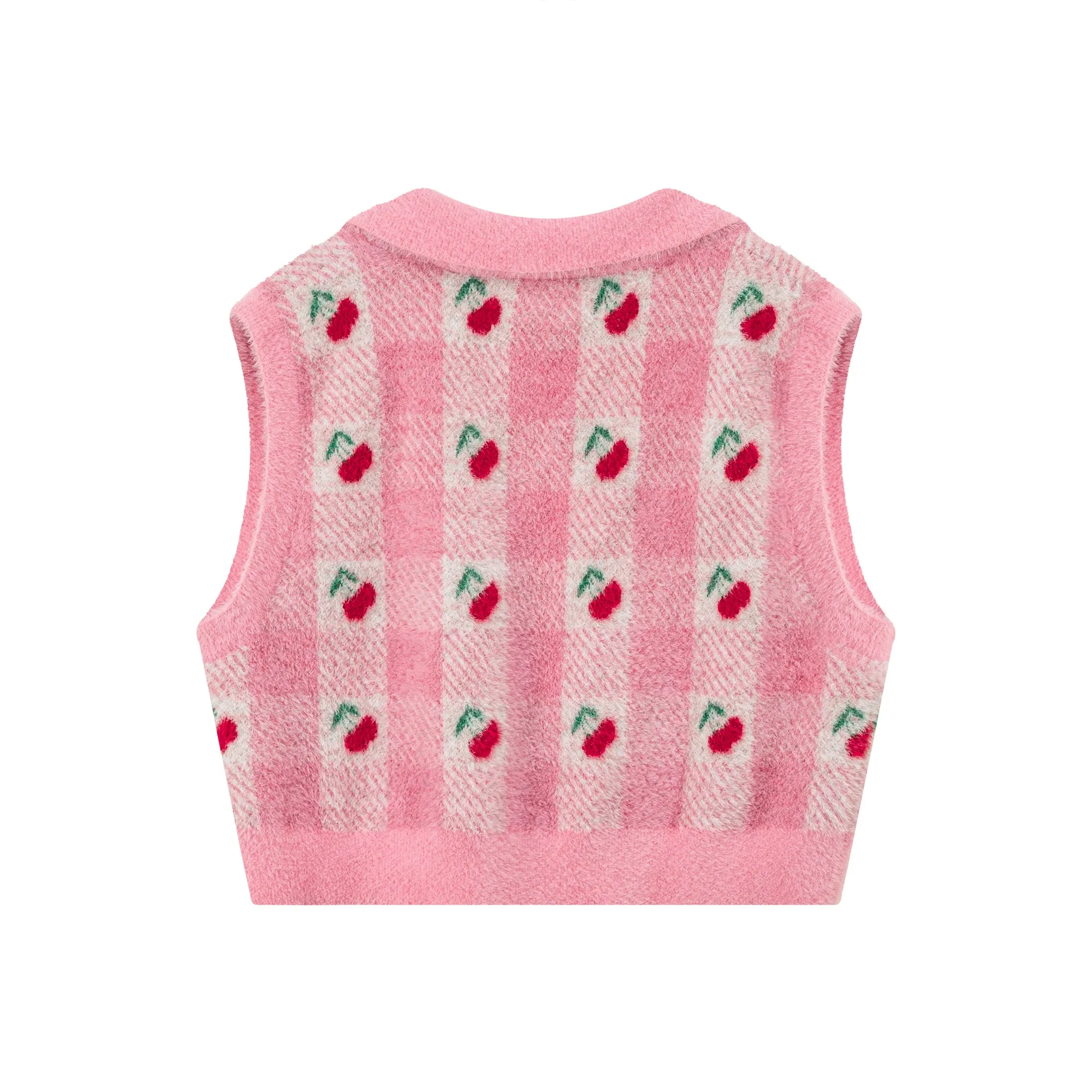 A Funny Flavor Cherry Sleeveless Vest