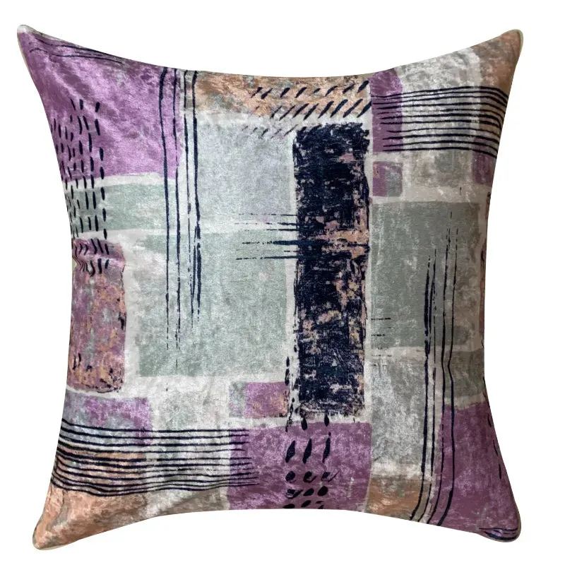 Abstract Multicolor Cushion Cover | 16 x 16 inches