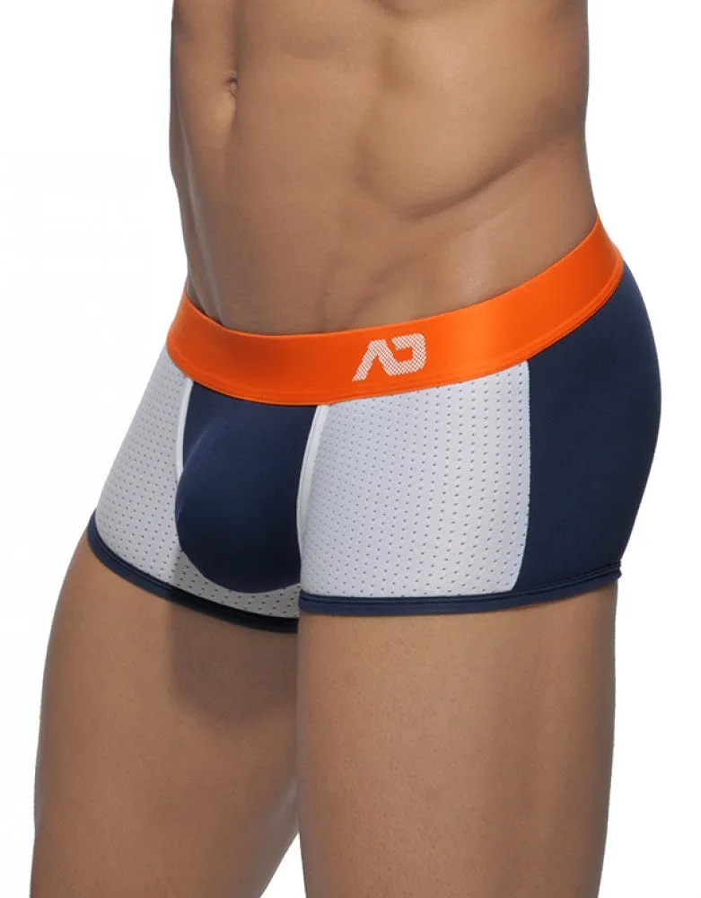 Addicted Men's Contrast Mesh Boxer AD447