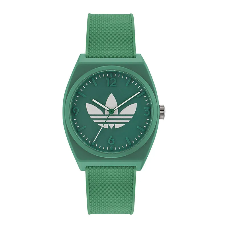 Adidas Originals Project Two Unisex Green Watch AOST23050