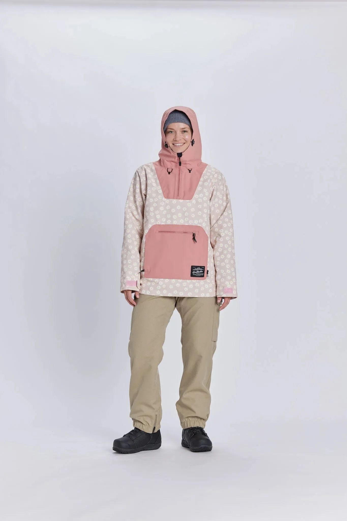 Airblaster Freedom Pullover - Tan Daisy