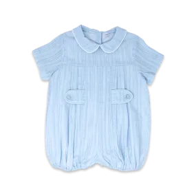 Andrew Bubble | Blue Linen (12M, 18M, 24M, 2T)