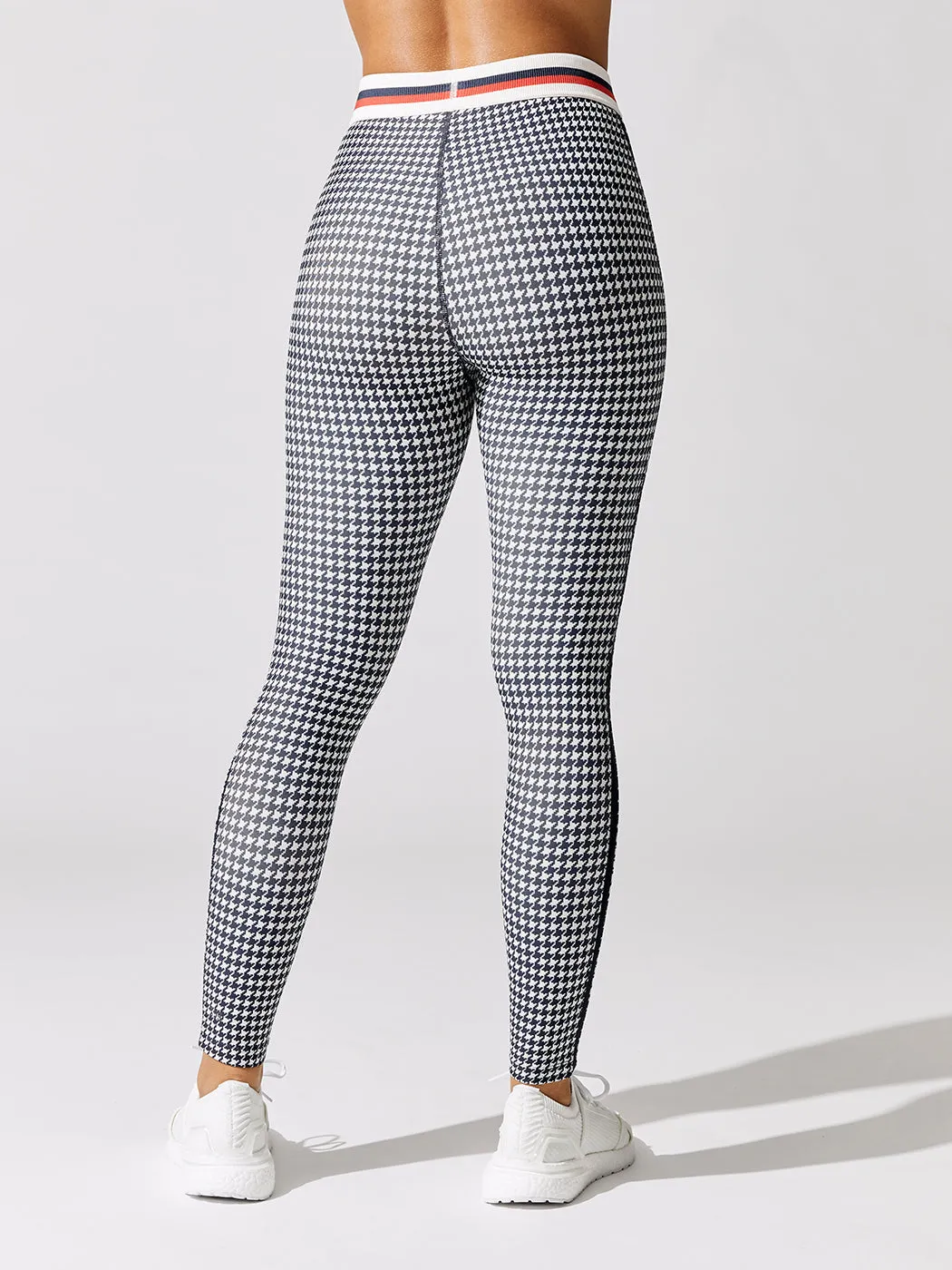 Angel High Waist Techflex 7/8 - Indigo Freestyle Check