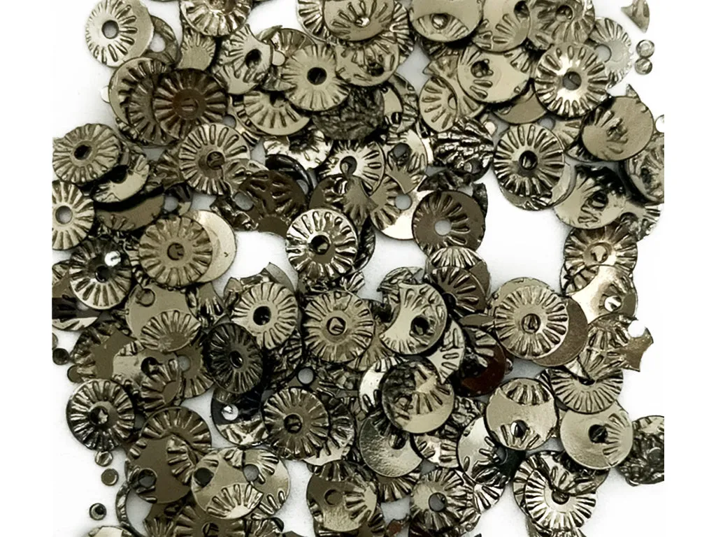 Antique Bronze Wagon Circular Sequins(Wholesale)