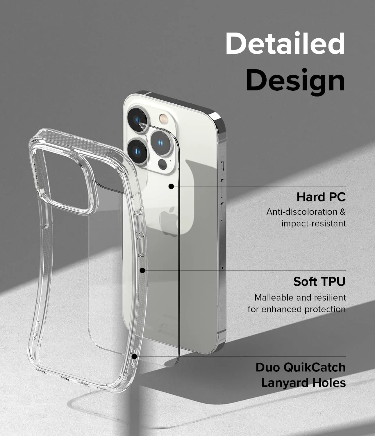 Apple iPhone 14 Pro Back Cover Case | Fusion - Clear