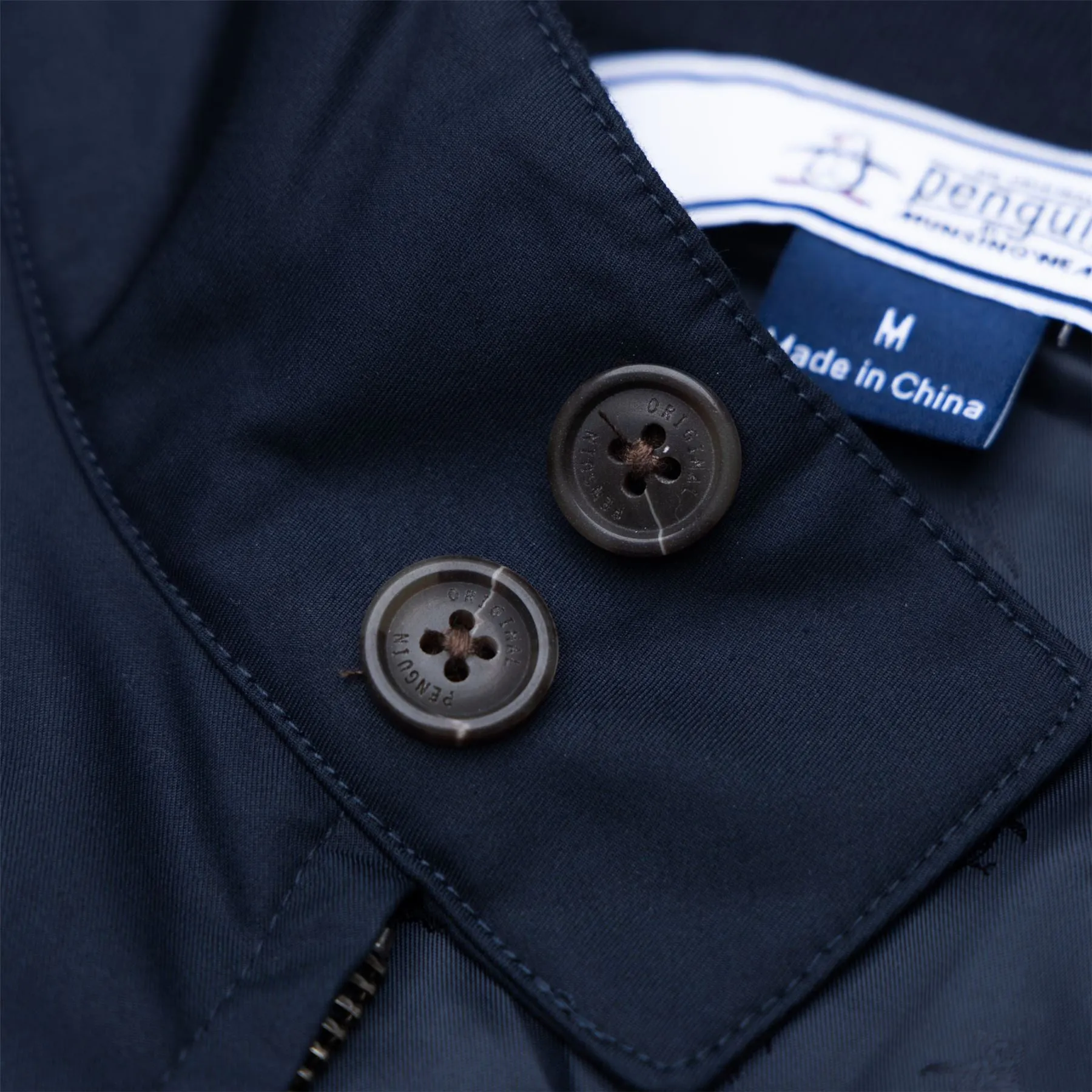 Archive Cotton Twill Harrington Lightweight Jacket Dark Sapphire - AW23