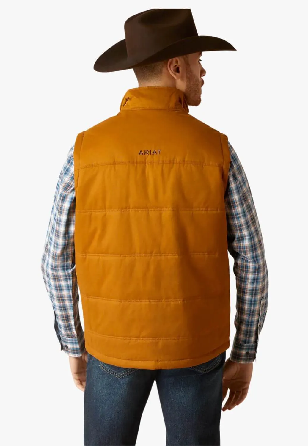 Ariat Mens Grizzly Canvas Vest