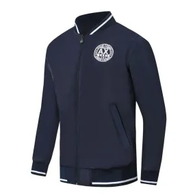 Armani Exchange Ax 1991 Logo Design Navy Blue Jacket Tracksuit