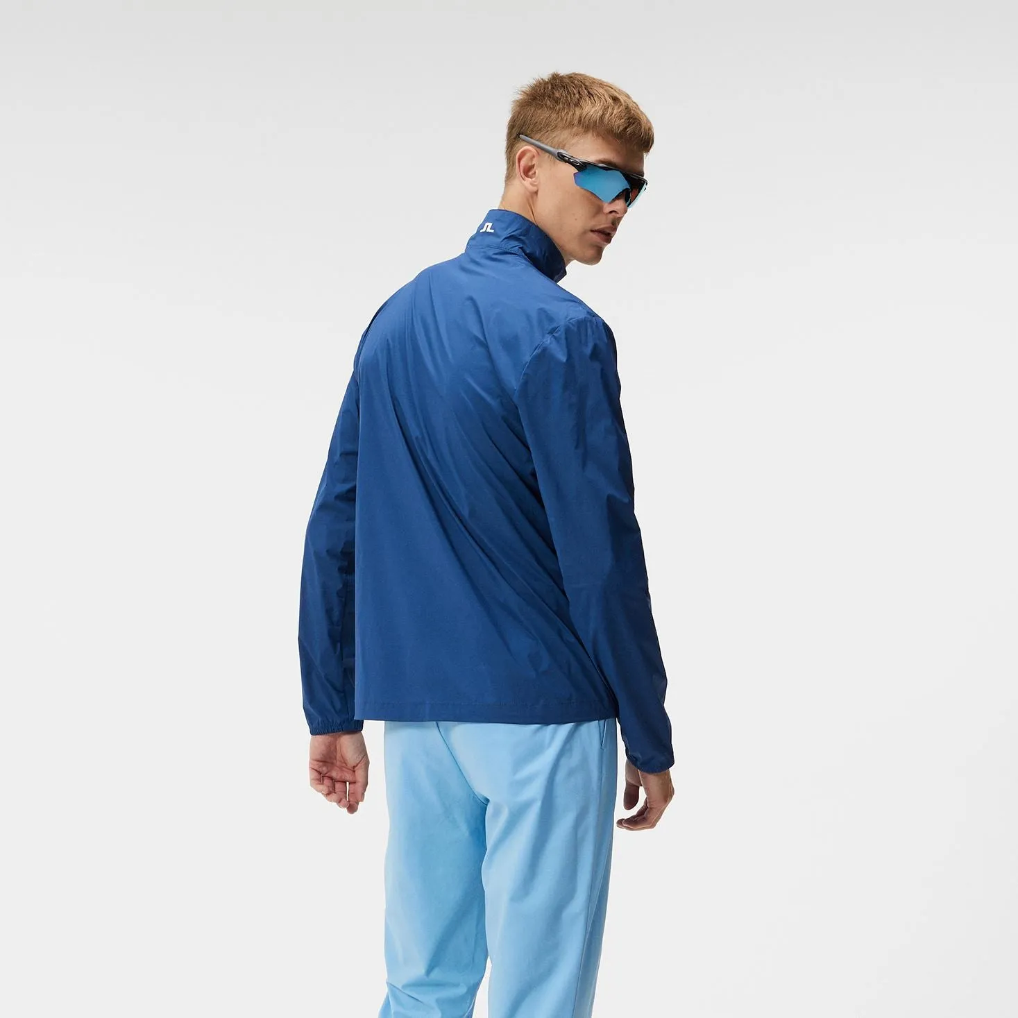 Ash Lightweight Packable Jacket Estate Blue - AW23