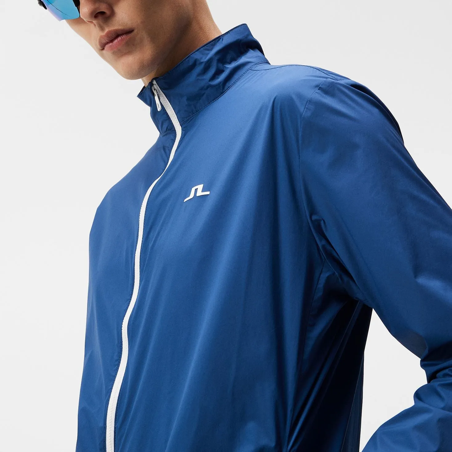 Ash Lightweight Packable Jacket Estate Blue - AW23