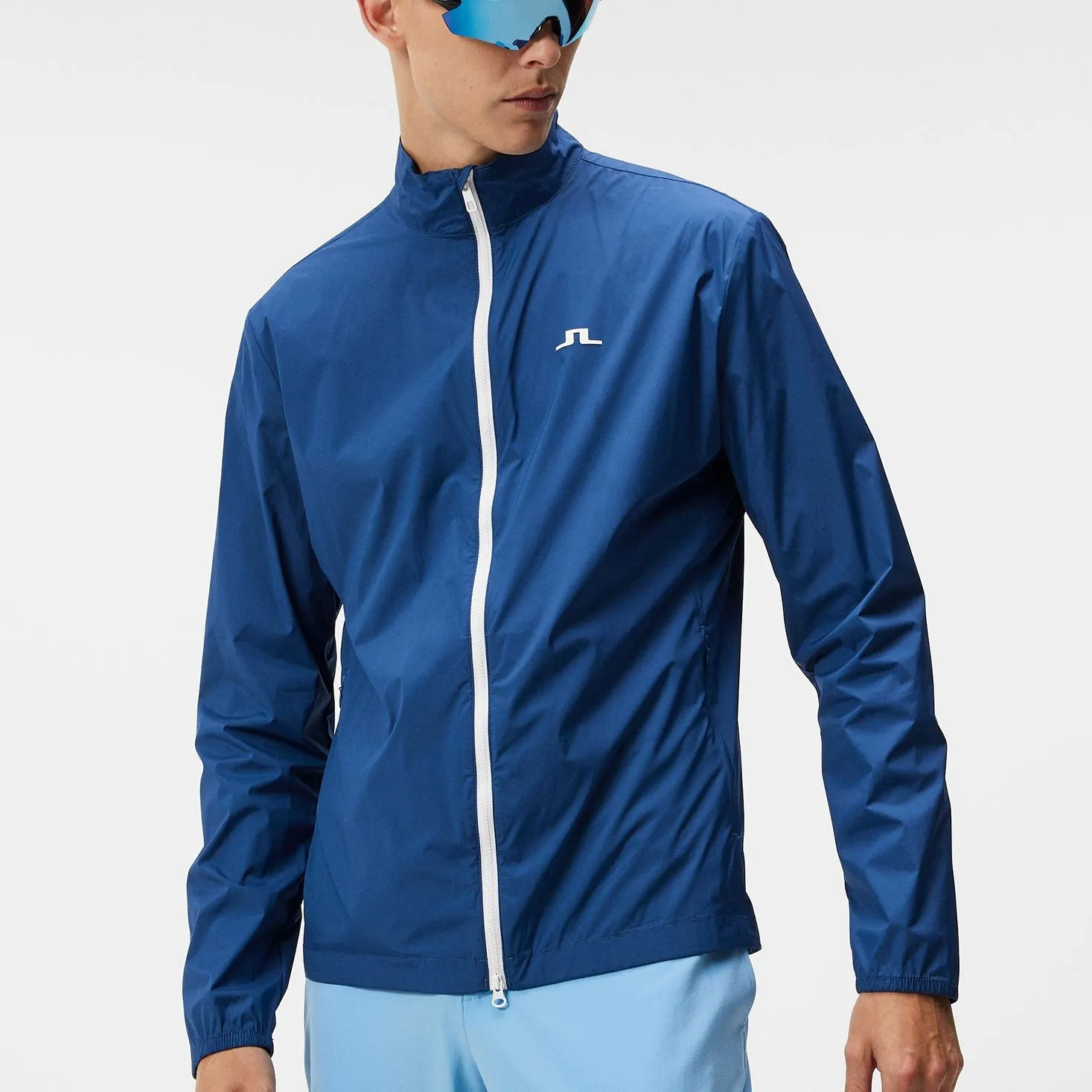 Ash Lightweight Packable Jacket Estate Blue - AW23