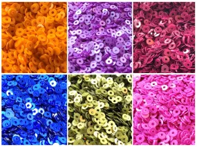 Assorted Pack Of 6 Sequins Combo 1