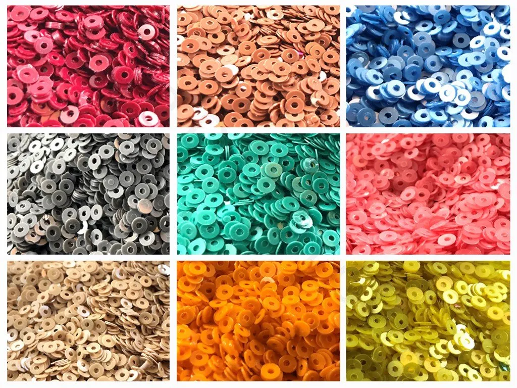 Assorted Pack Of 9 Sequins Combo 11