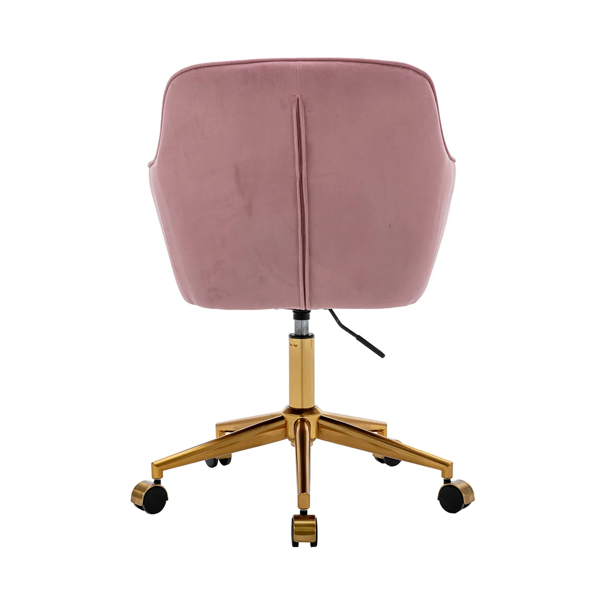 Ava Velvet Office Arm Chair