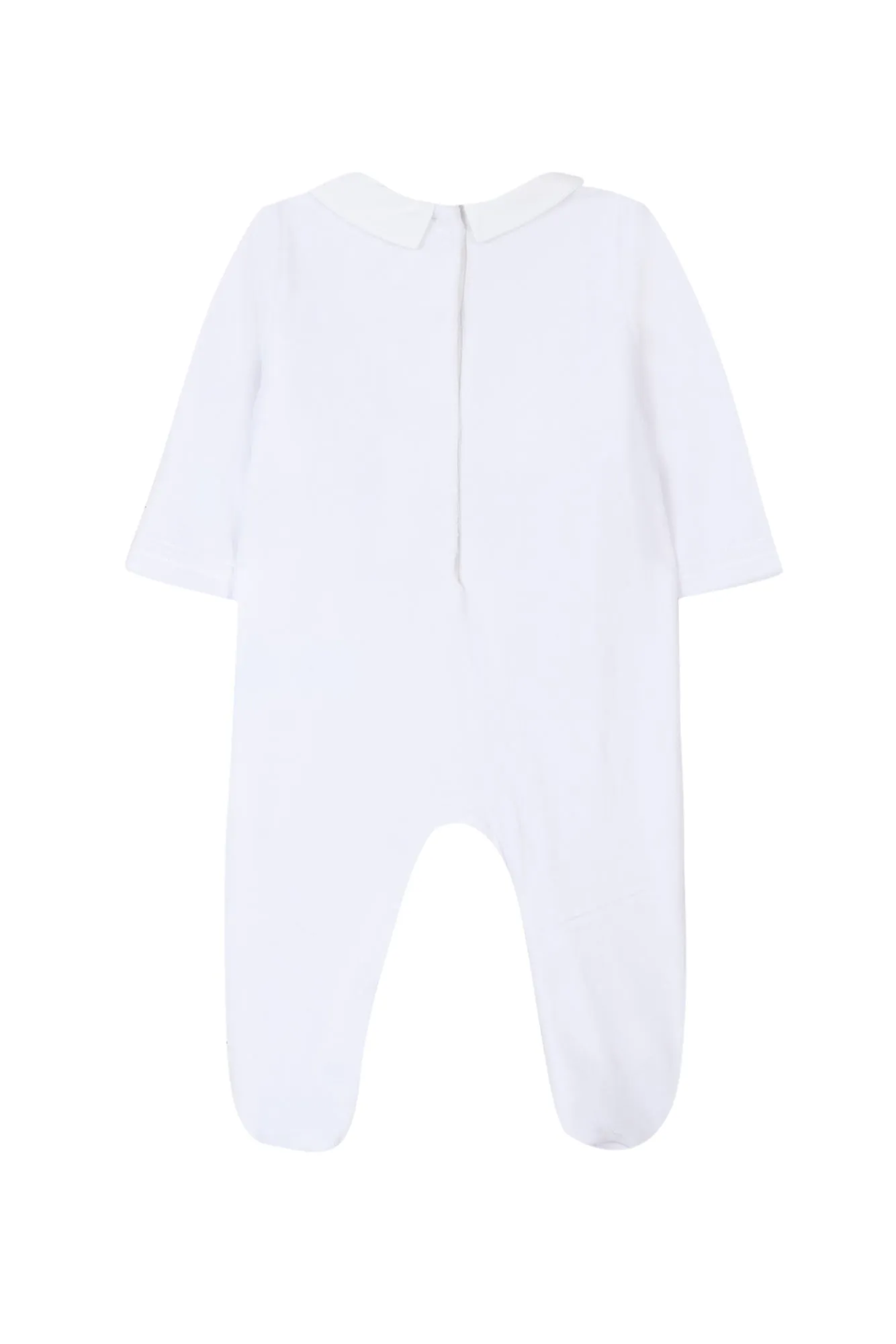 Babygrow - White Bib Collar