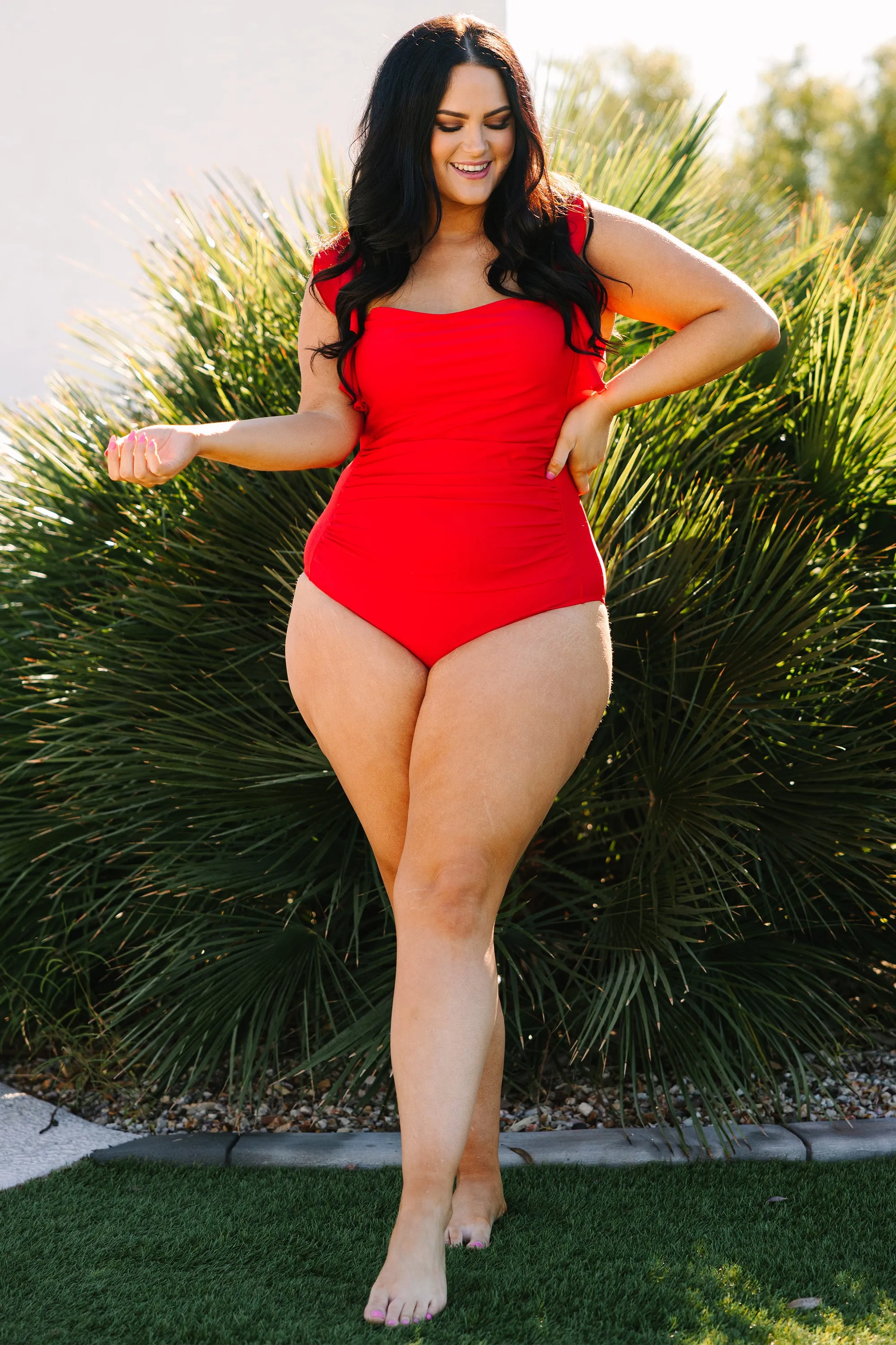 Bahama Beauty Swimsuit, Red