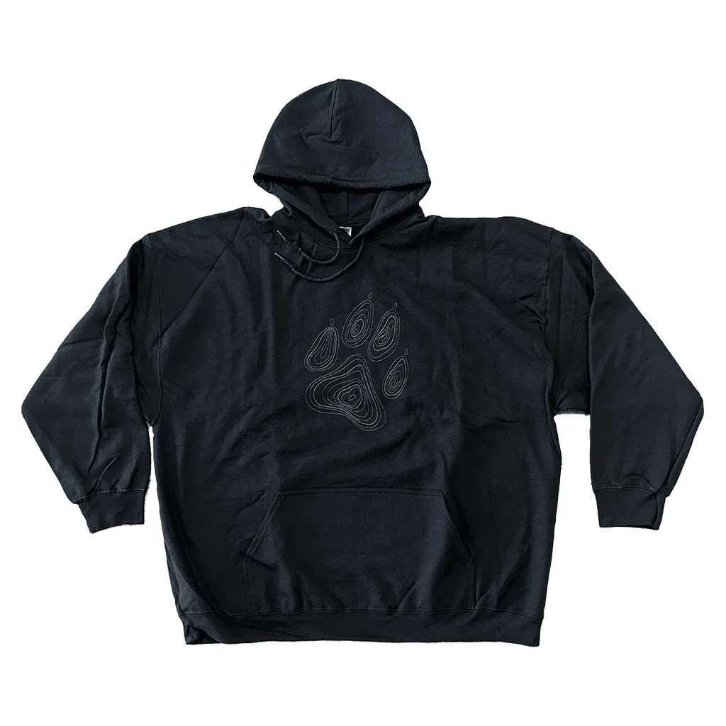 BDOG Paw hoodie - Black