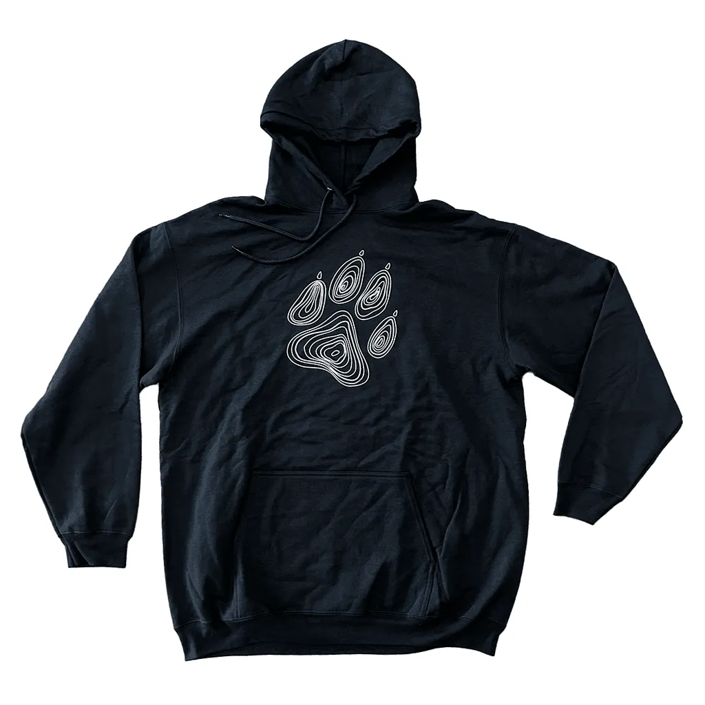 BDOG Paw hoodie - Black