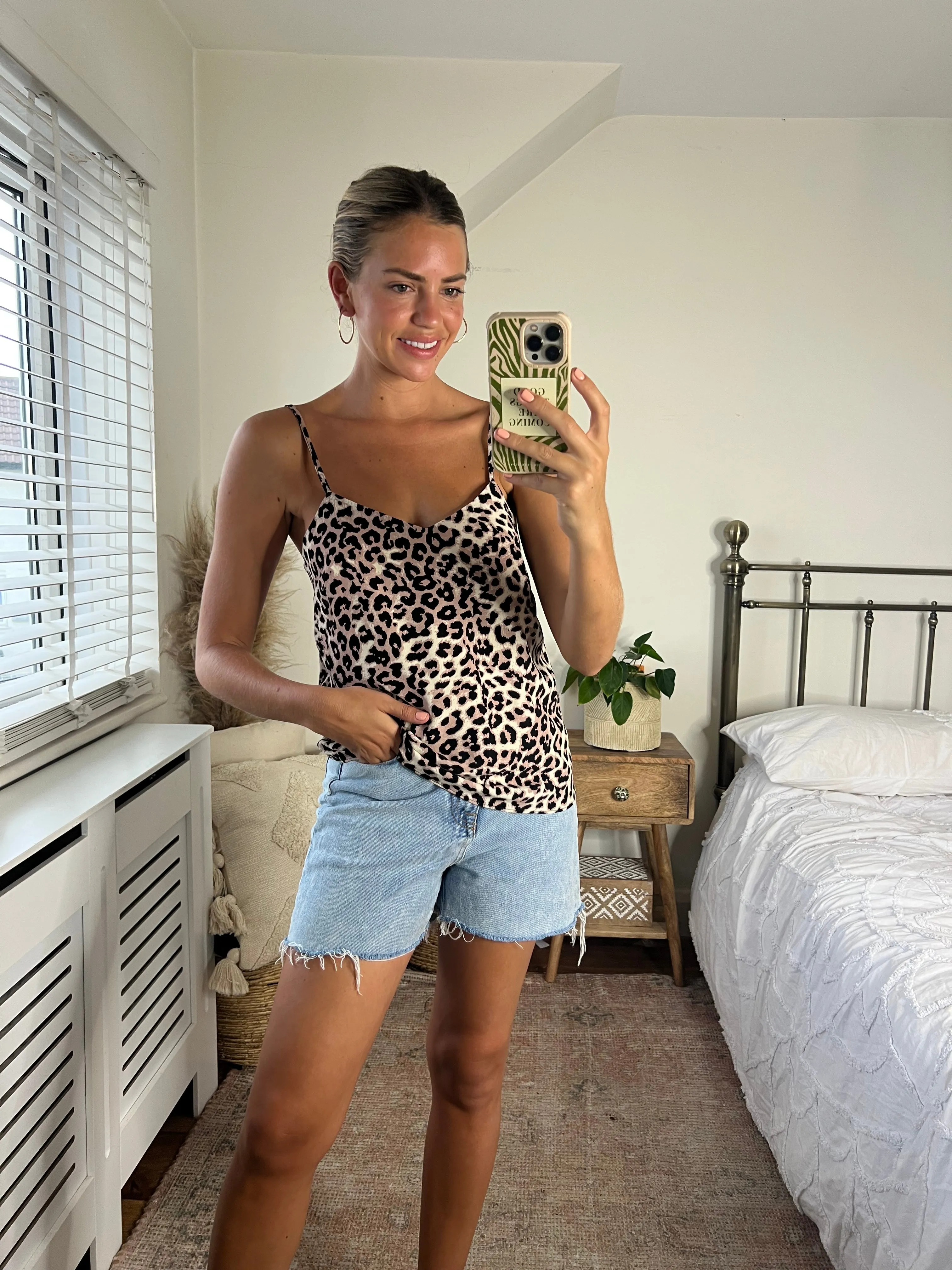 Beau Cami Top / Neutral Animal