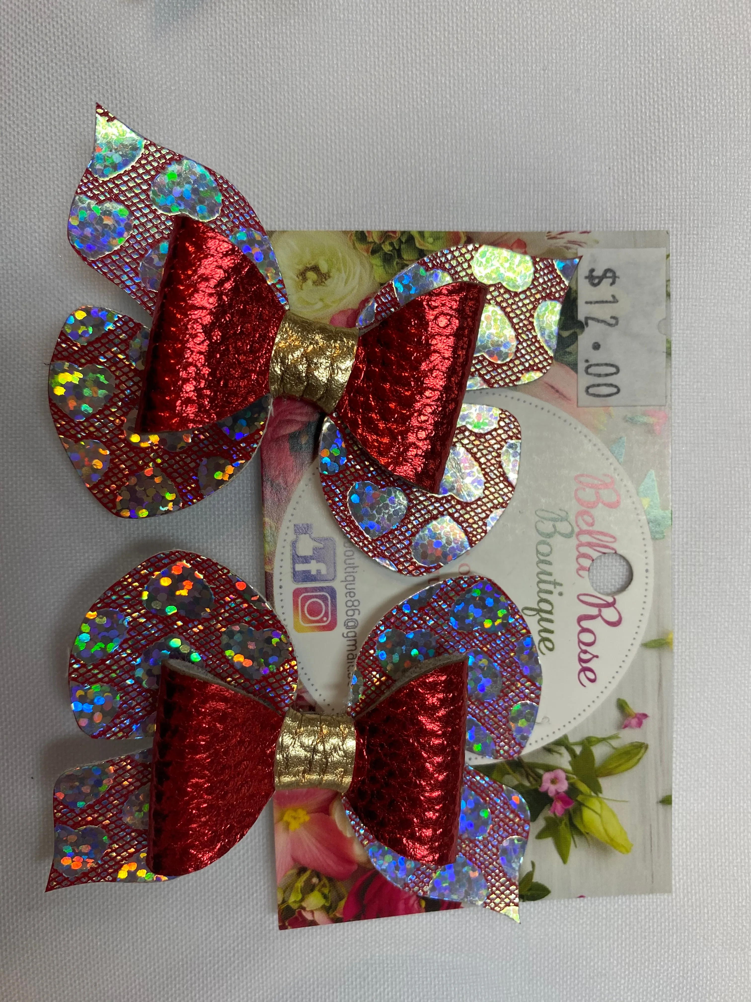 Bella Rose Bows - Double Bows