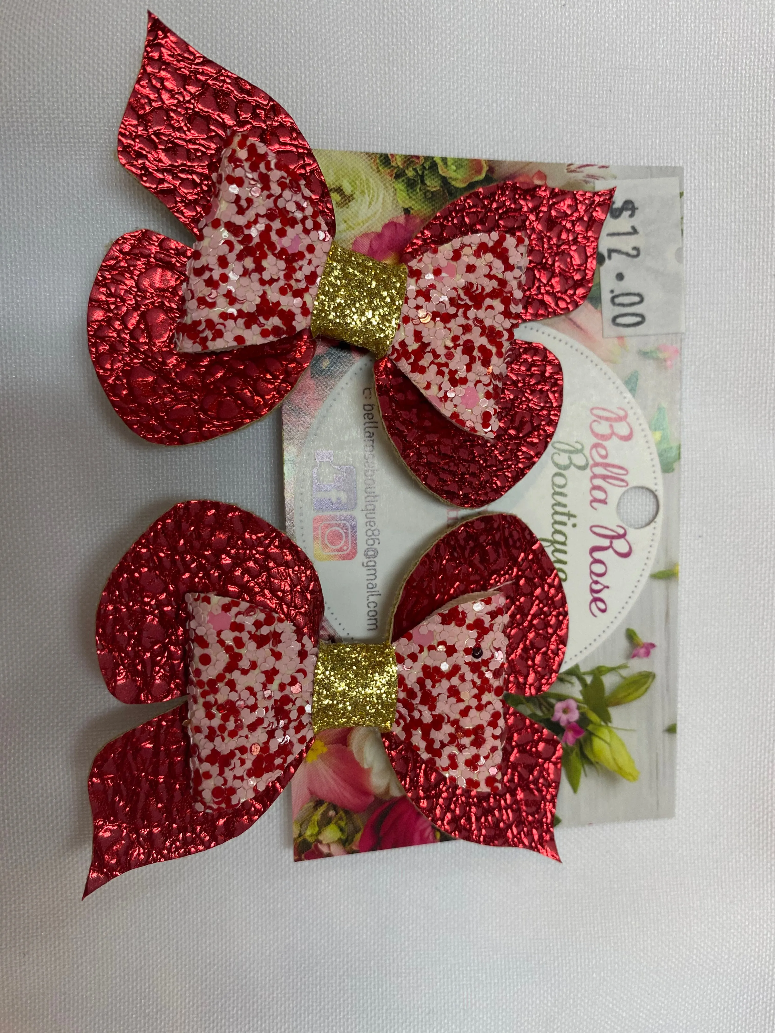 Bella Rose Bows - Double Bows