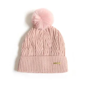 Best Ever Beanie - Blush Fleece Lined