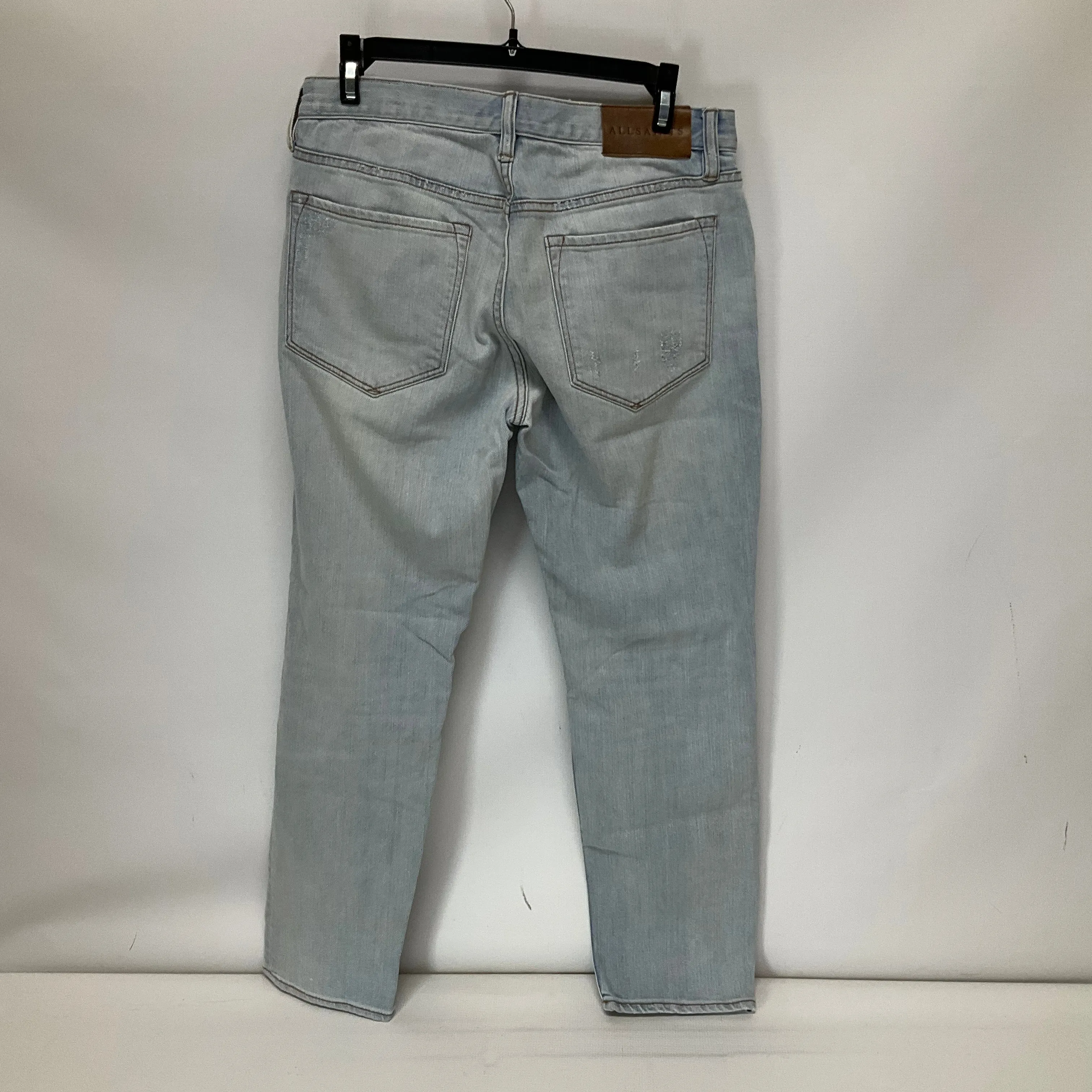 Blue Denim Jeans Boyfriend All Saints, Size 4