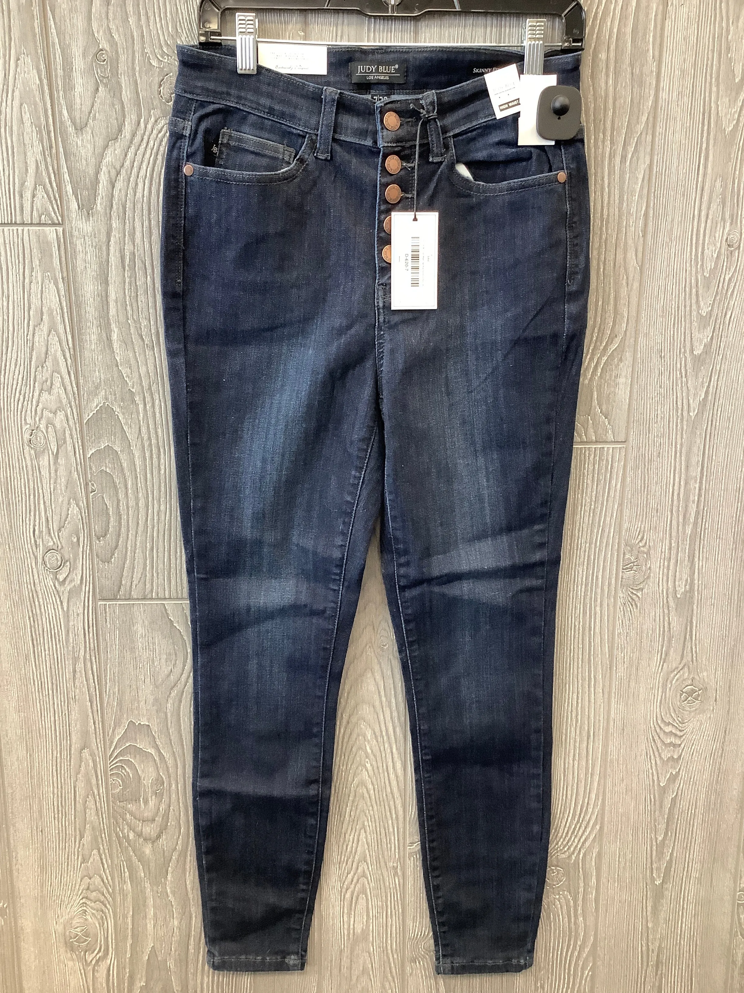 Blue Denim Jeans Skinny Judy Blue, Size 6