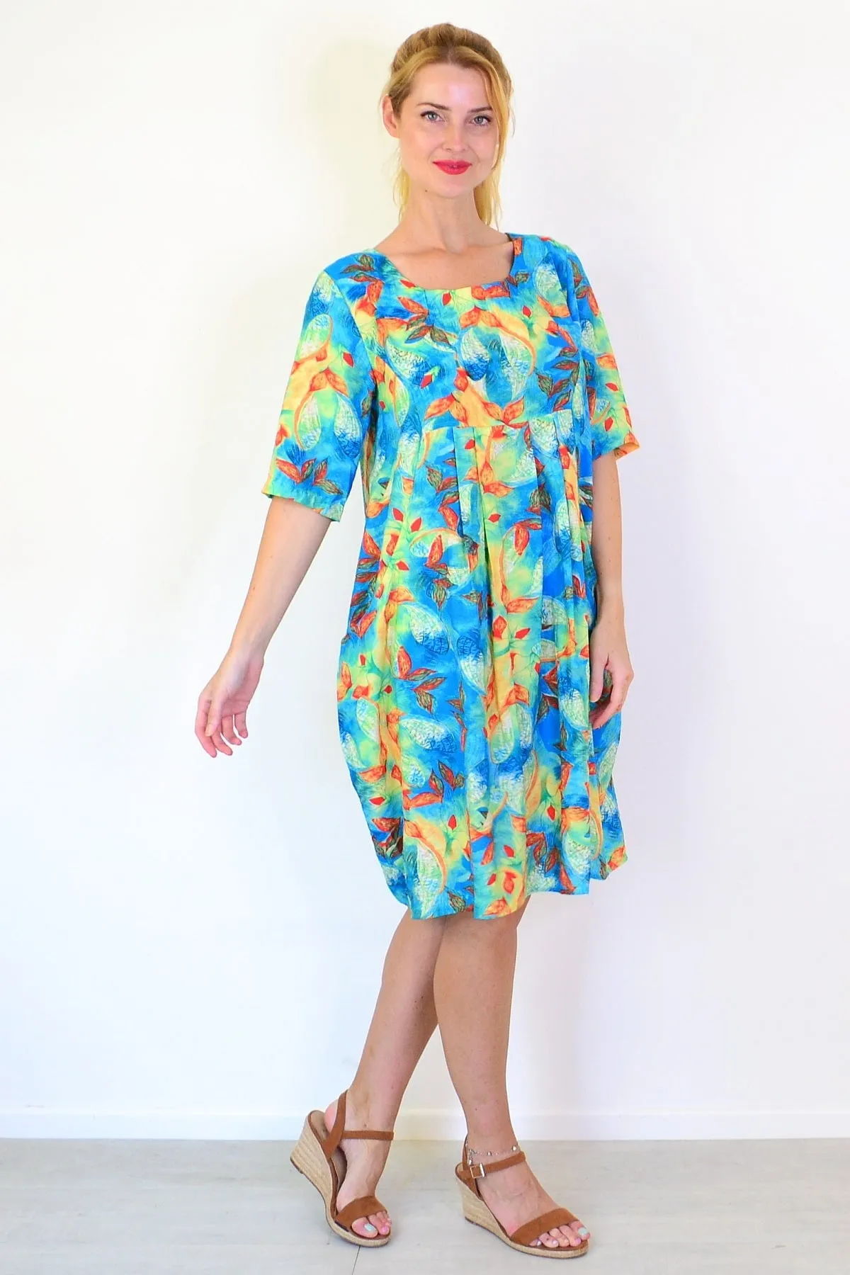 Blue Noosa Summer Tunic Dress