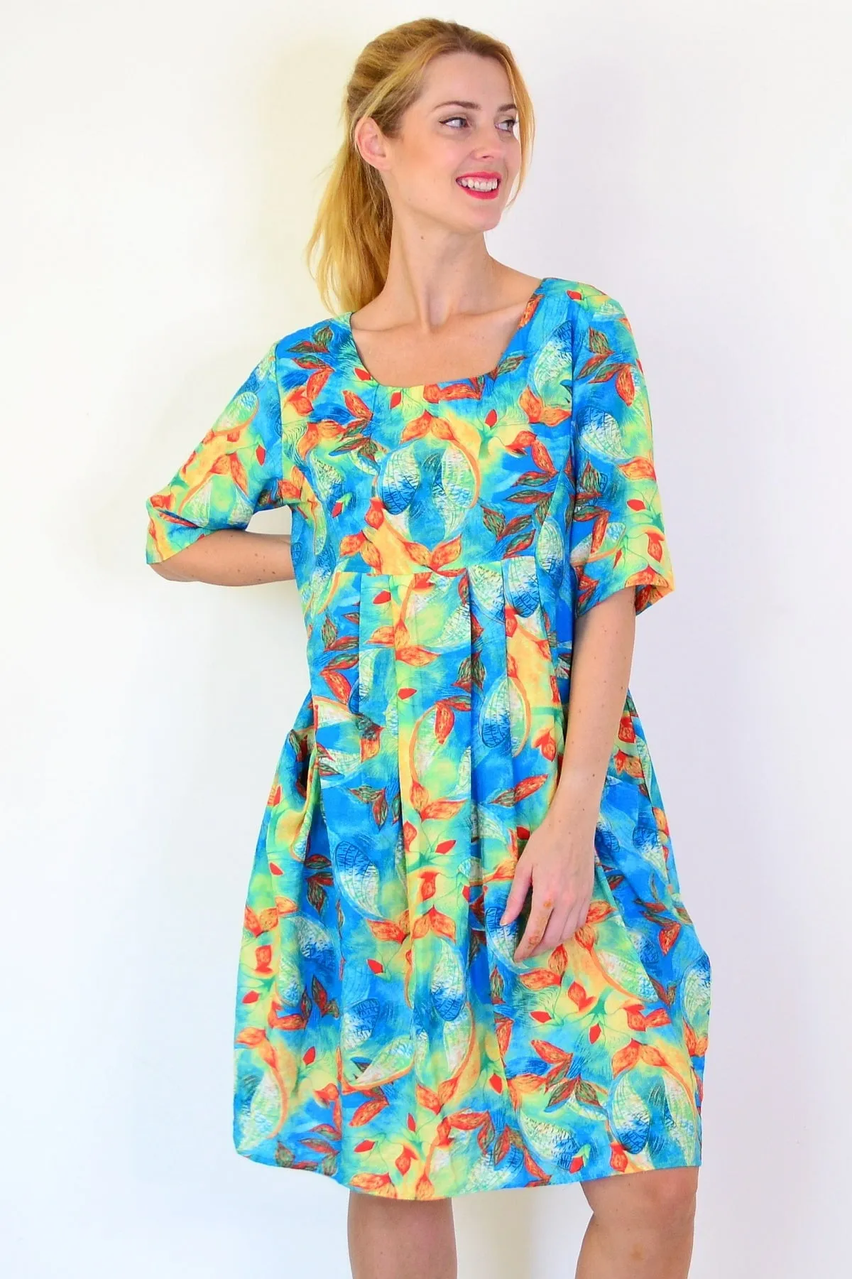 Blue Noosa Summer Tunic Dress