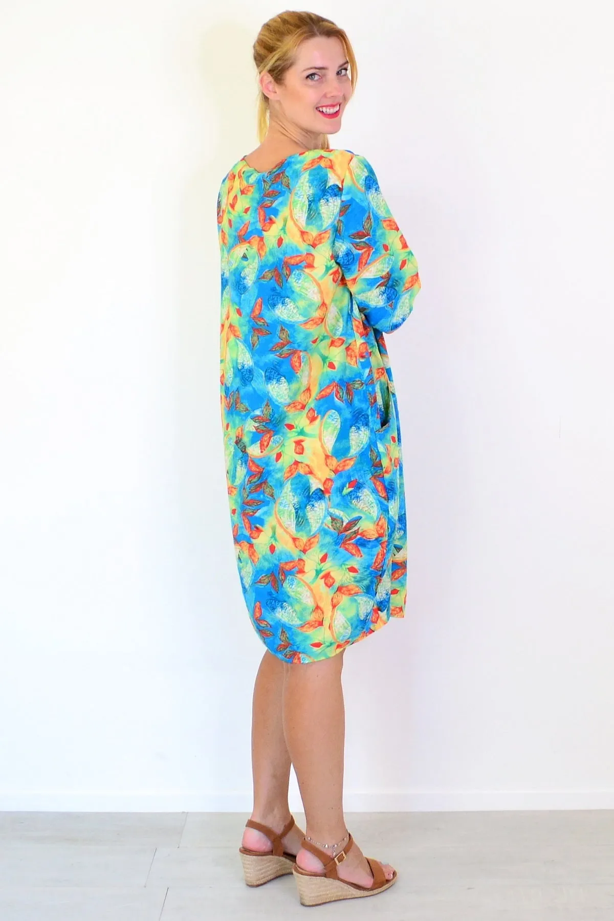 Blue Noosa Summer Tunic Dress