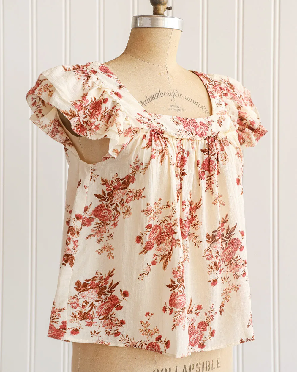 Burst of Roses Top