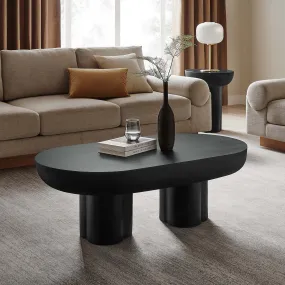 Caspian Oval Concrete Coffee Table by Modway