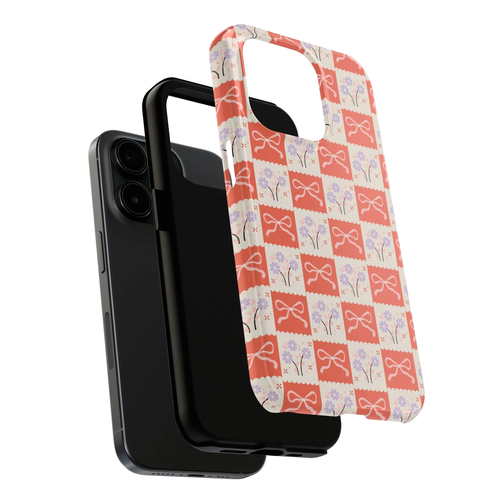 Checkered Charm | Red Checkered Case