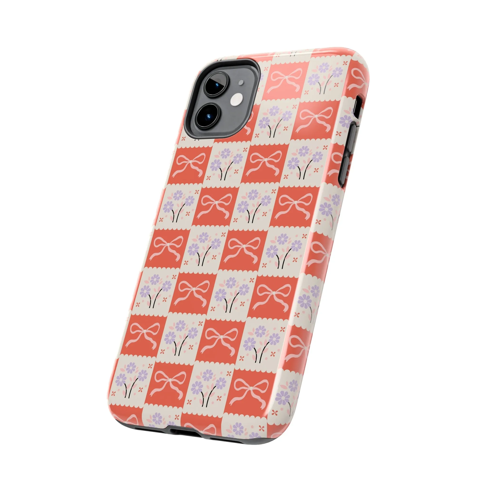 Checkered Charm | Red Checkered Case