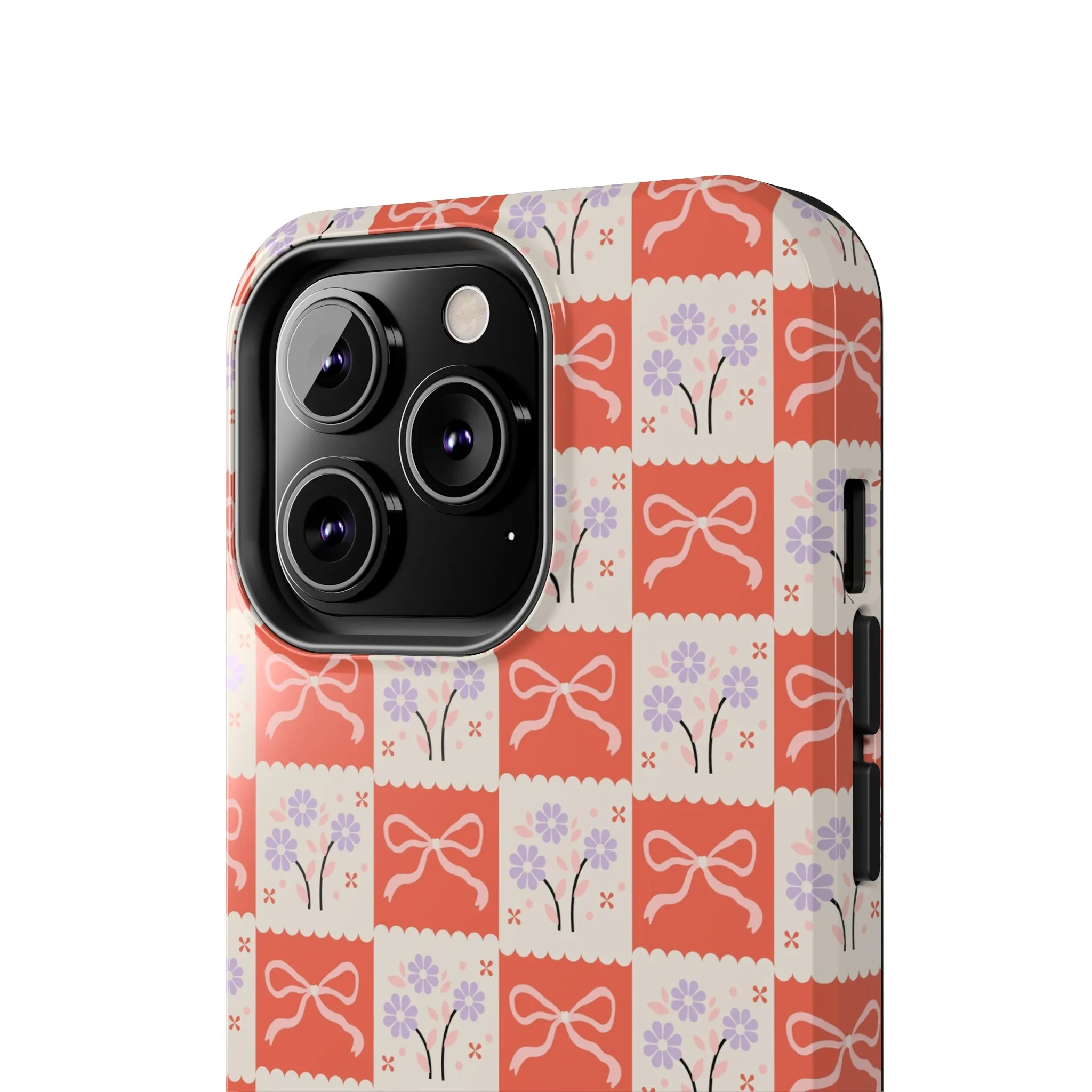 Checkered Charm | Red Checkered Case