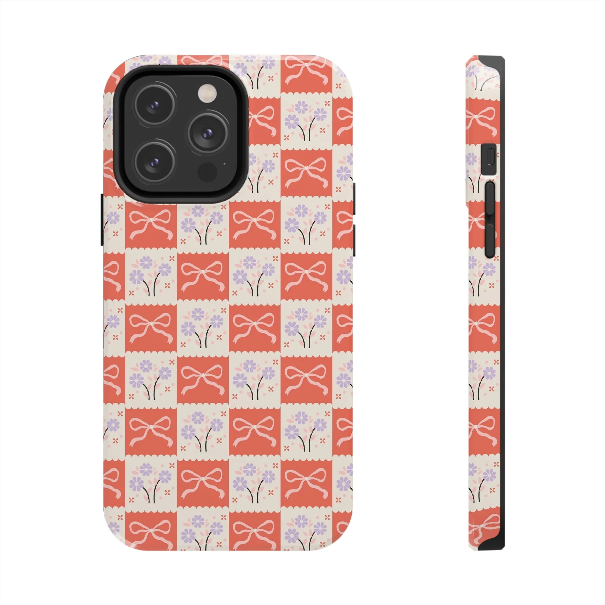 Checkered Charm | Red Checkered Case