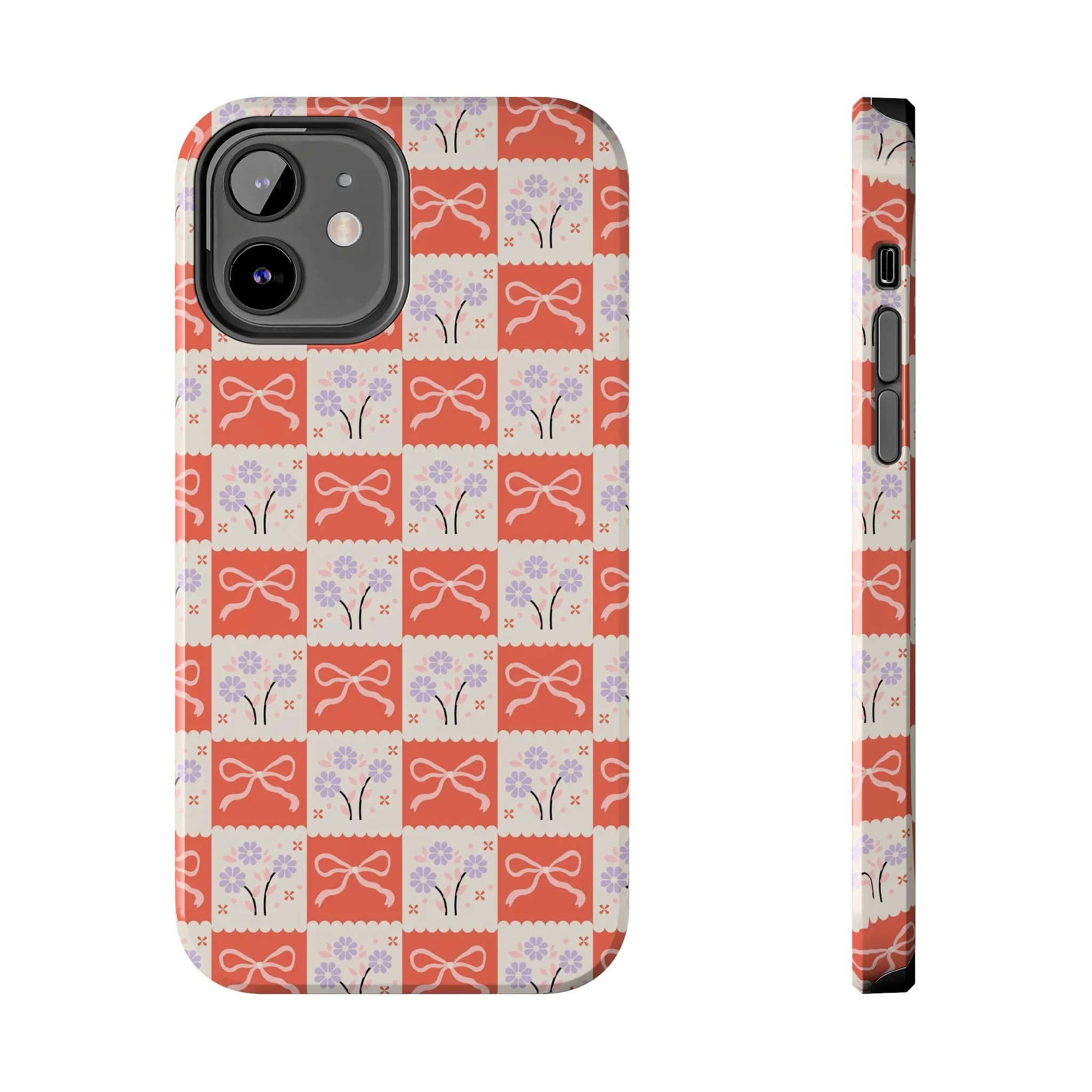 Checkered Charm | Red Checkered Case