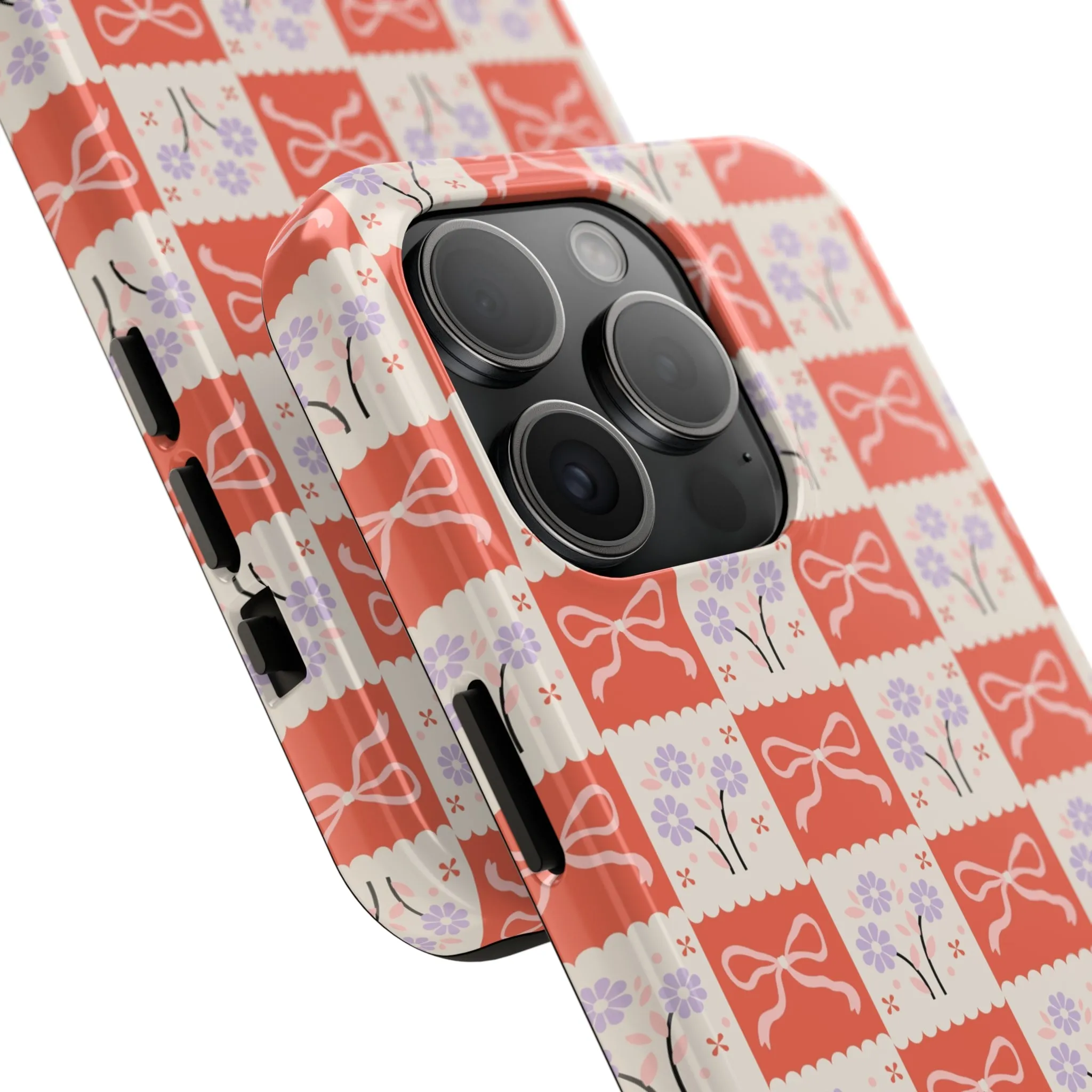 Checkered Charm | Red Checkered Case