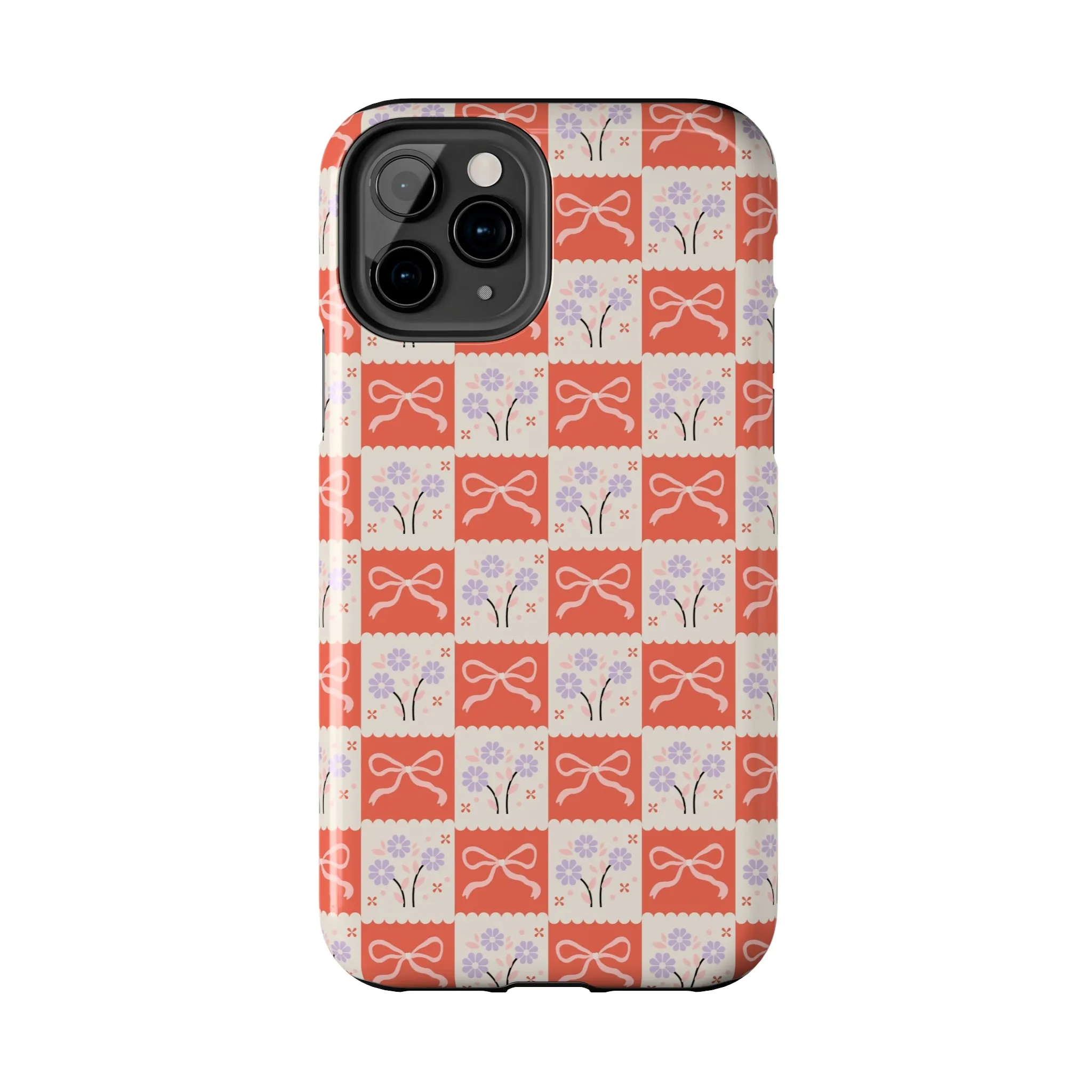 Checkered Charm | Red Checkered Case