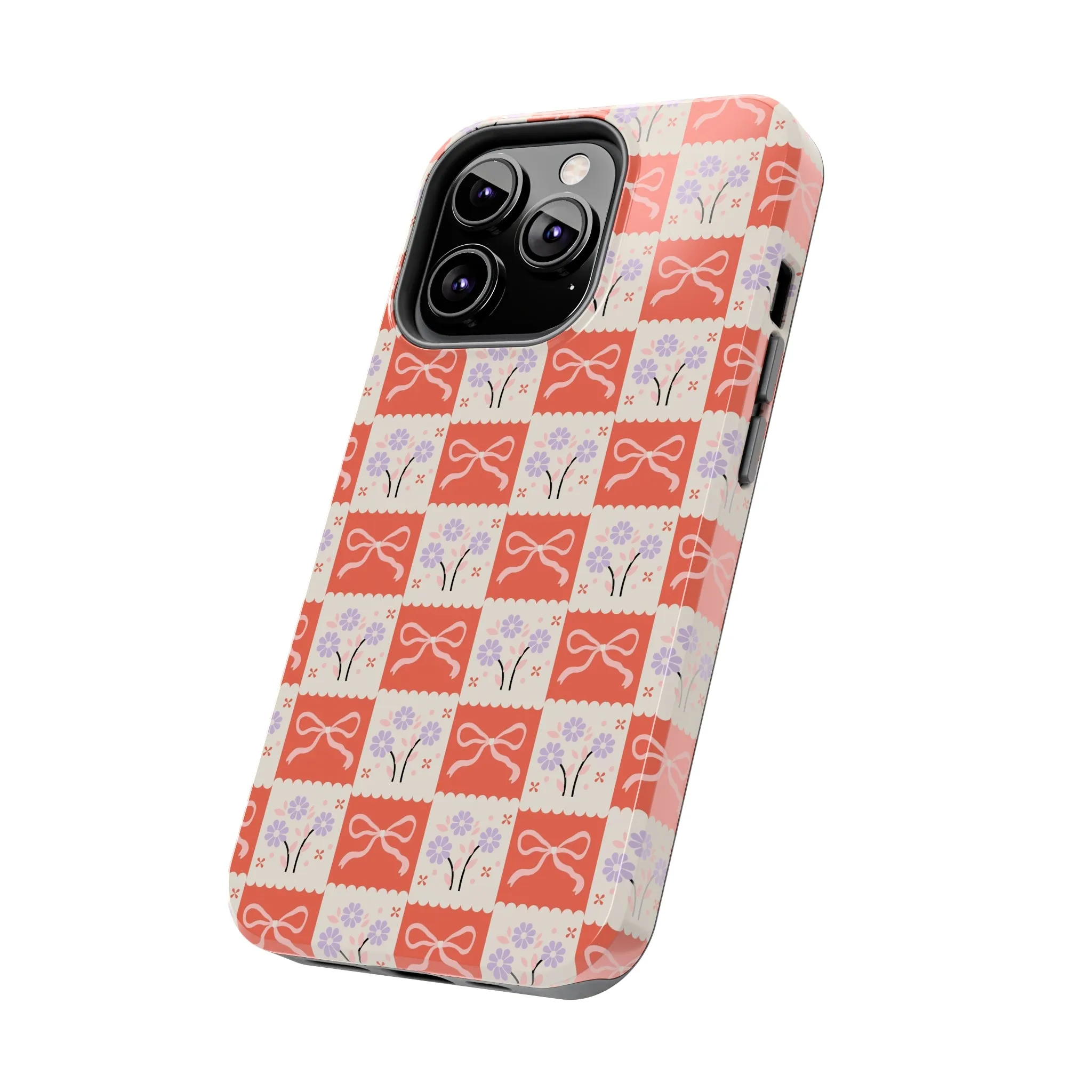 Checkered Charm | Red Checkered Case