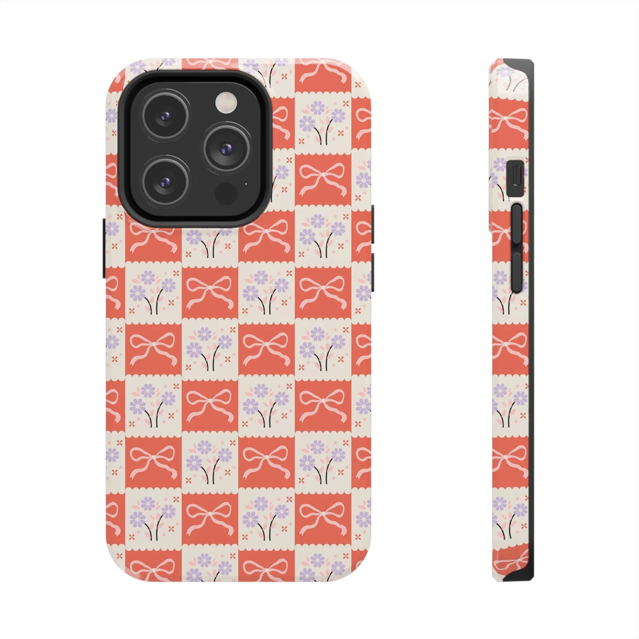 Checkered Charm | Red Checkered Case